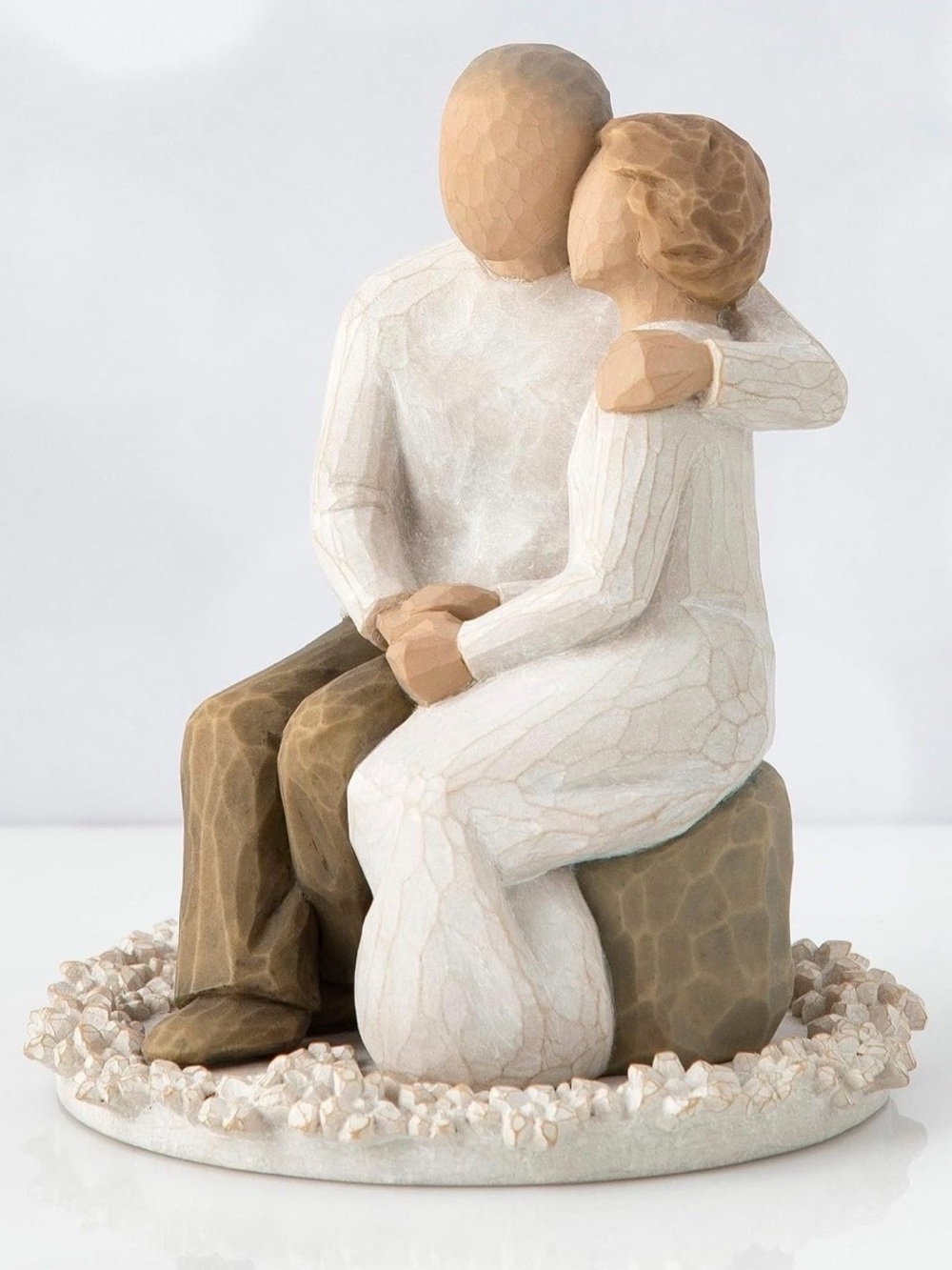 Willow Tree Anniversary, Sculpted Hand-Painted Cake Topper - Picture 4 of 9